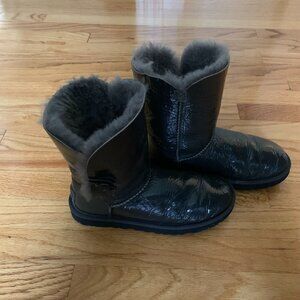 UGG Australia Bailey Button Mirage Women's Boots size 7 - Gray